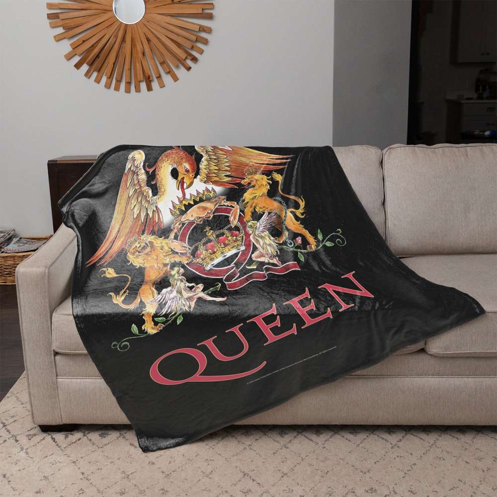 Rocksax Queen - Crest Couverture - Noir/Multicolore